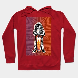 Skateboarding astronaut Hoodie